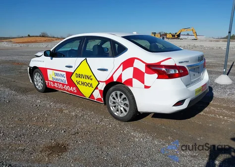 2017 Nissan Sentra Sv from USA, damaged, VIN 3N1AB7AP1HY343679